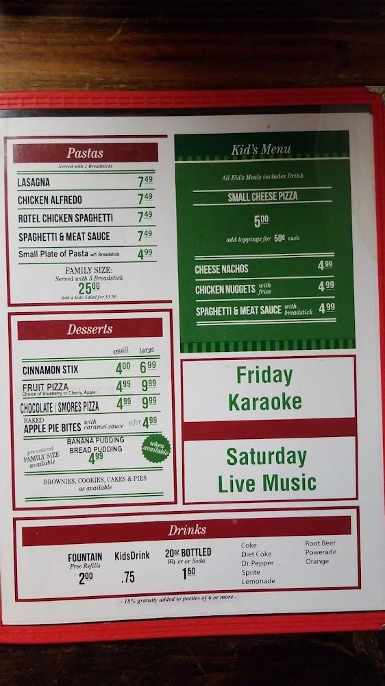 Hometown Pizza Cafe Menu image 2